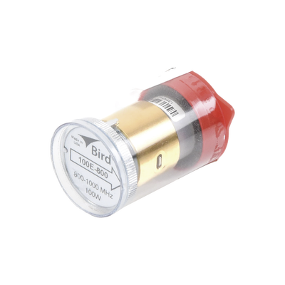 Elemento de 100 Watt en Línea 7/8" para Wattmetro BIRD 43 en Rango de Frecuencia de 800 a 1000 MHz.