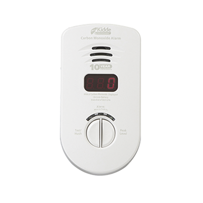 Alarma de Monoxido de Carbono 120 AC │ Batería 10 años │ Display │Paquete de 3