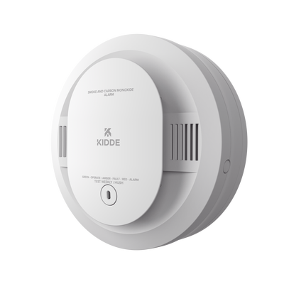 Detector de Humo y Monoxido (CO) Compacto Fotoelectrico Autonomo │Batería AA Reemplazable │Modelo 21031502 │ Paquete de 6