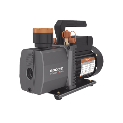 Bomba de vacío/ para aire acondicionado / 2 estados / Motor de 1/2 HP / Voltaje dual 110-220 Vca / Acople de ingreso de 1/4" x 3/8" con válvula de retención integrada