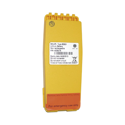 Batería primaria de Litio (no recargable),B3501A 7.2V/3000 mAh. para radios SAILOR y McMurdo