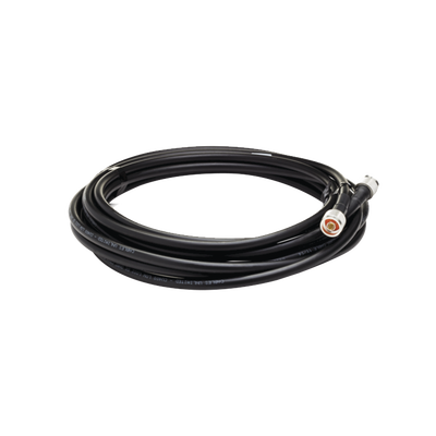 Cable Coaxial de 7.6 mts con conector N macho para conexión de Antenas GSM Honeywell