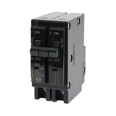 MCB - Interruptor Termomagnético Enchufable, Serie: B2Q, 2P, 50A, 240V (SKU:1002285)