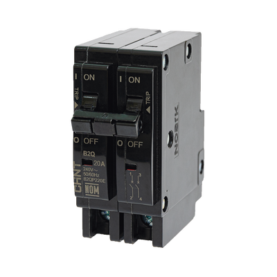 Interruptor Termomagnético Enchufable, Serie: B2Q, 2P, 60A, 240V (SKU:1002286)