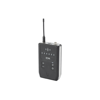 Radio de 1 canal en 900 MHz del sistema intercomunicador full duplex (manos libres) OTTO Connect , con conector HR para diademas intercambiables, que se venden por separado.