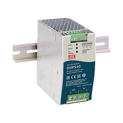 UPS PARA CD / 24VCD 40A / RIEL DIN / PARA BATERÍAS DE 4 A 135 AH