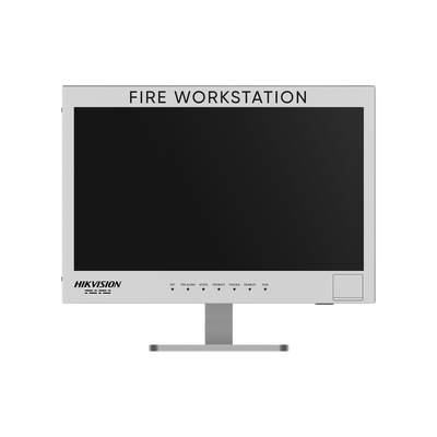 (HikFire) Estación de Trabajo con Doble Tarjeta de Red / Pantalla LCD de Grado Industrial / Interfaz RS-232 y RS-485