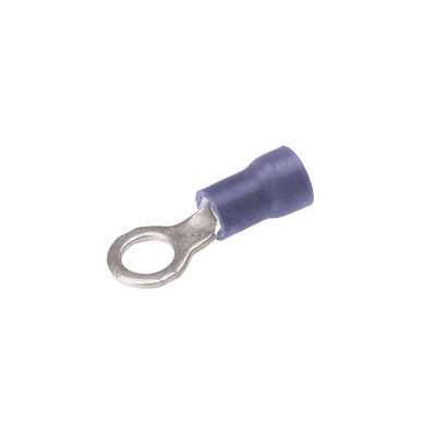 Zapata Terminal de Ojillo para Tornillo 5/16 in (8 mm) calibre 16-14 AWG con aislamiento de vinilo.