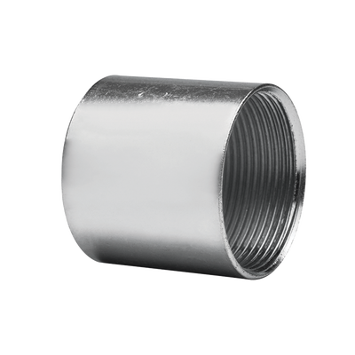 Cople Galvanizado de 1" (25 mm) para Tubo Conduit Cédula 40.