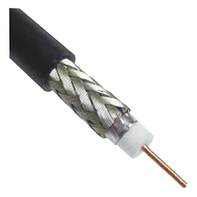 Carrete de 305 Metros (1000 Pies) de Cable Coaxial RG-8/X de Baja Pérdida, 50 Ohms