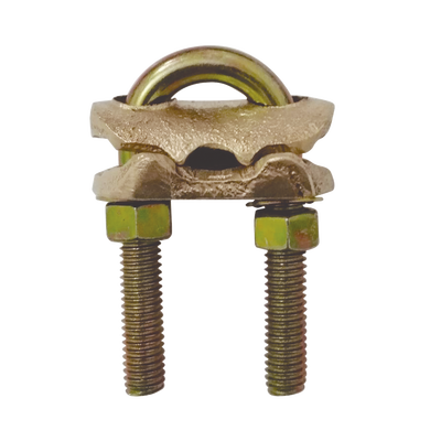 Conector Tipo Perro para Varilla 5/8" a Cable Calibre 4 a 2/0 AWG