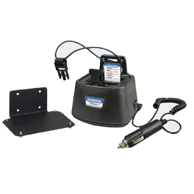 Cargador vehicular ENDURA con tirantes para radio y accesorios de montaje alternativa para el cargador KSC24