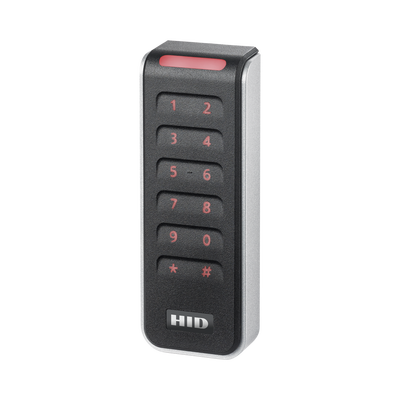 Lector con Teclado SIGNO PRIORITY Estandar Profile Multitecnologia/ 20KNKS-T0-000000/ Garantia de Por Vida/ Pigtail/Wiegand & OSDP