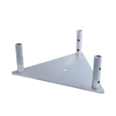 Base Triangular para Tramo STZ45G Galvanizado por Inmersión en Caliente.