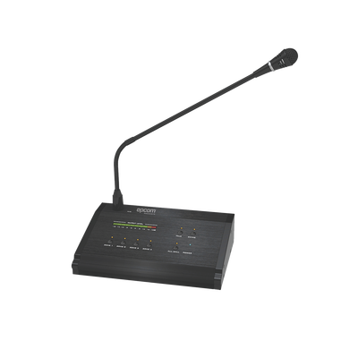 Micrófono a Distancia de 4 Zonas para Sistema de Voceo SF4240MP | No compatible con SF4240UC o SF2240UC