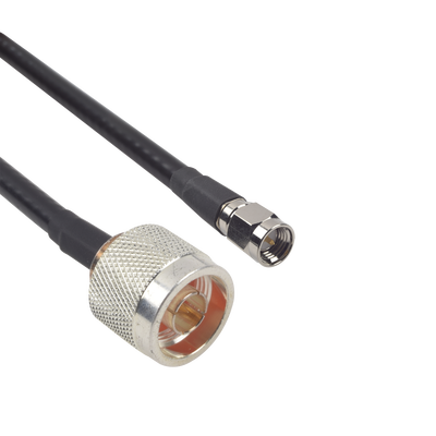Cable LMR-240UF (Ultra Flex) de 91 cm (35.83 pulgadas) con conectores N Macho y SMA Macho.