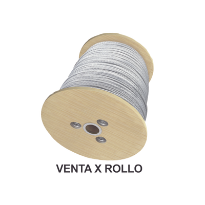 Cable de Retenida 5/16", Resistencia 3629 Kg, 7 Hilos (Carrete de 2000 metros).