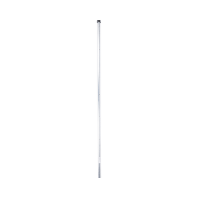 Poste de Esquina para Cerca Electrificada. Tubo Galva. de 1.4m, cal. 18 de 1" Diam. (Sin pintar). Ideal para 6 Aisladores