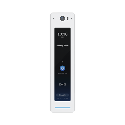 Lector UniFi Access G2 Pro, para tarjetas NFC, pantalla táctil, cámara y audio 2 vias (Requiere Hub UniFi)