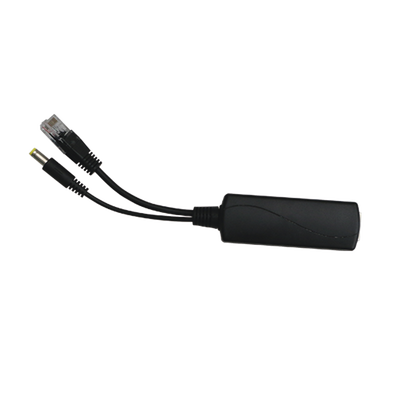Splitter PoE IN 802.3 af/at / Se Puede Energizar Hasta con 30W / Salida de 12 Vcc 1A (12W) / Instalación es Escritorio (superficie plana) / Idea para cámas IP SIN PoE (CCTV)