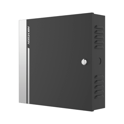Controlador de Acceso para 1 Puerta y 2 Lectores Wiegand o RS485 / Incluye Gabinete y Fuente de Alimentación 12Vcc/8A / Soporta Batería de Respaldo / Wiegand y RS-485 / 10,000 Tarjetas