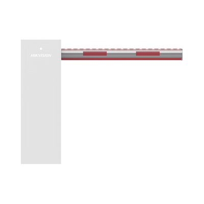 Brazo de 3 mts con Iluminacion LED a 24 VDC para Barreras Serie DS-TMG300 y Serie DS-TMG520 a 24 VDC