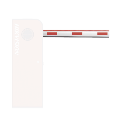 Brazo con Iluminación LED de 4 Metros para Barreras DS-TMG520 a 12 Vcd