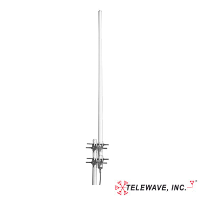 Antena Base Fibra de Vidrio, 440-470 MHz, 10 dB, 45 MHz de Ancho de Banda, 500 Watt, N Hembra.