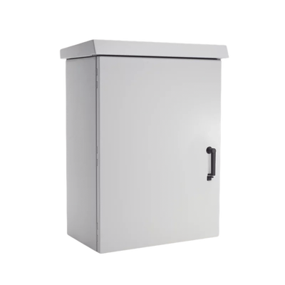 Gabinete Para Exterior OSP ComLine, Protección NEMA 4/12/4X/3/3R; IP66, 600 mm de Ancho, 500 mm de Profundidad, 12 UR, De Aluminio, Color Gris Claro