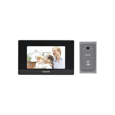 Grabe Quien toca a su Puerta, Videoportero  TOUCH SCREEN de 7", GRABACION en microSD /Función de intercomunicador.