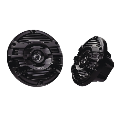 Par de altavoces fabricados en grado marinos en color negro de 6.5" potencia máxima de 150 W