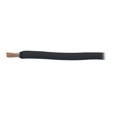 Cable de Cobre Recubierto THW-LS Calibre 2/0 AWG 19 Hilos Color Negro (Retazo de 1 metro)