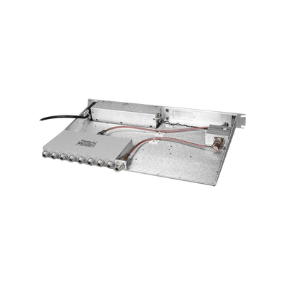 Multiacoplador Compacto para Rack 19", 400-512 MHz, 8 Canales, 1 UR, 0-18 dB, N Hembras.