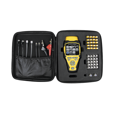Juego de Probador de Cables de Red con Transmisores Remotos Scout? Pro Max. Detecta la Capacidad de la Red y las Velocidades de Conexión hasta 10 Gbps