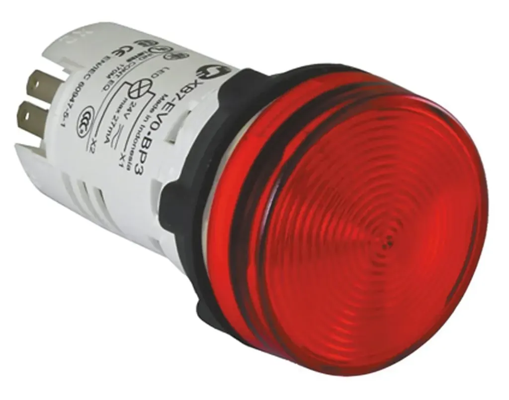 XB7EV04MP PILOT LIGHT LED RED - Schneider Electric Pushbutton Switches